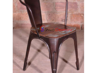 IVF--194 Iron wooden chair